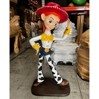 Skinny Cowgirl Life Size Statue - LM Treasures 