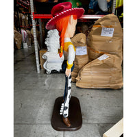 Skinny Cowgirl Life Size Statue - LM Treasures 