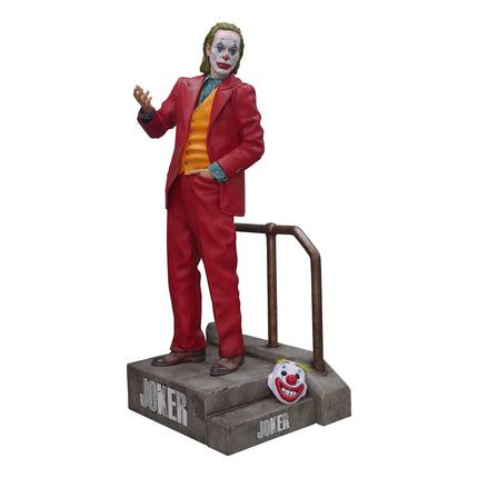 Joker 2019 (Joaquin Phoenix) On Stair Base Life Size Statue - LM Treasures 