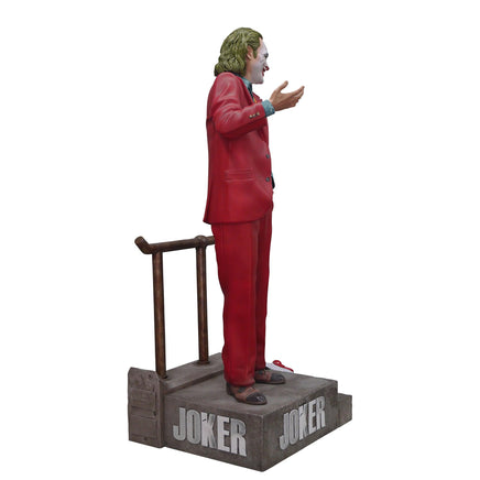 Joker 2019 (Joaquin Phoenix) On Stair Base Life Size Statue - LM Treasures 