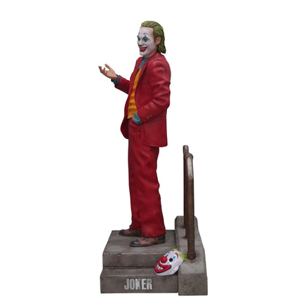 Joker 2019 (Joaquin Phoenix) On Stair Base Life Size Statue - LM Treasures 