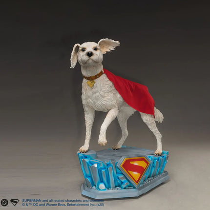 Superman Krypto Superdog Life Size Statue
