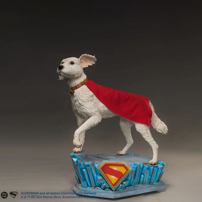 Superman Krypto Superdog Life Size Statue