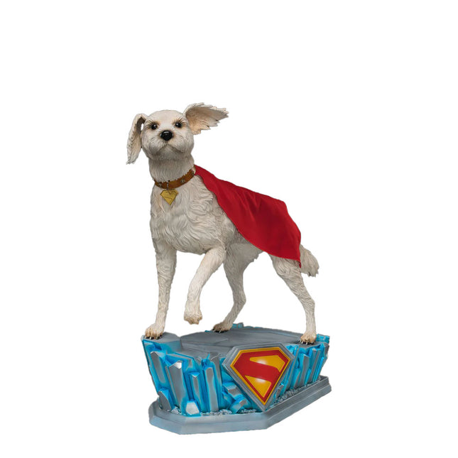Superman Krypto Superdog Life Size Statue
