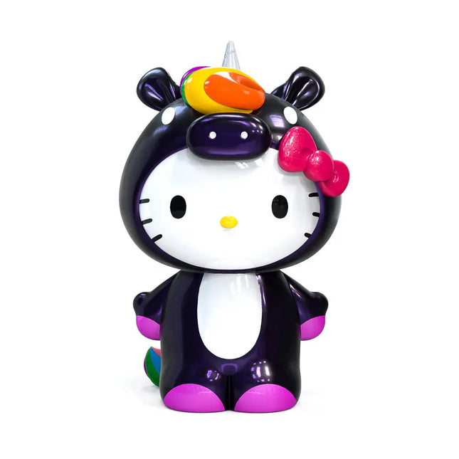 Midnight Rainbow Unicorn Hello Kitty Life Size Statue LM Treasures - KR