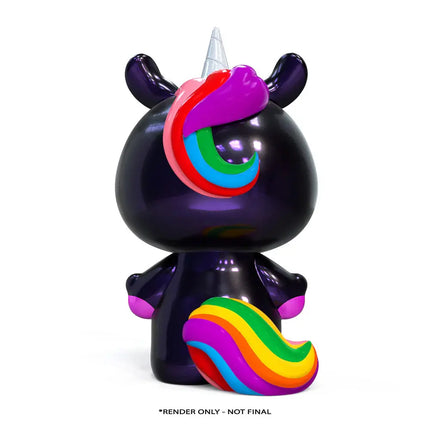 Midnight Rainbow Unicorn Hello Kitty Life Size Statue LM Treasures - KR