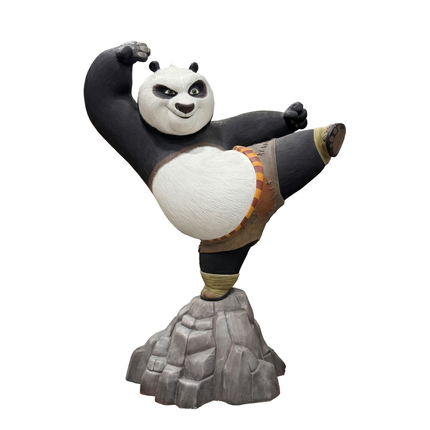 Kung Fu Panda Po Life Size Statue Rare Movie Display Prop LM Treasures - P