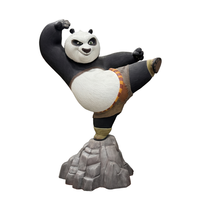 Kung Fu Panda Po Life Size Statue Rare Movie Display Prop LM Treasures - P