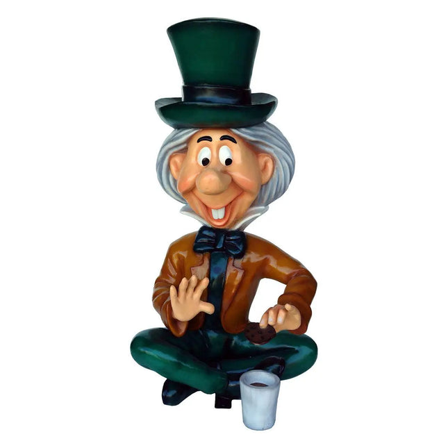 Mad Hatter Sitting Life Size Statue LM Treasures - A