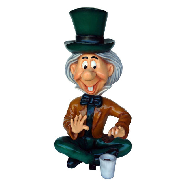 Mad Hatter Sitting Life Size Statue - LM Treasures 