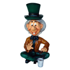 Mad Hatter Sitting Life Size Statue - LM Treasures 