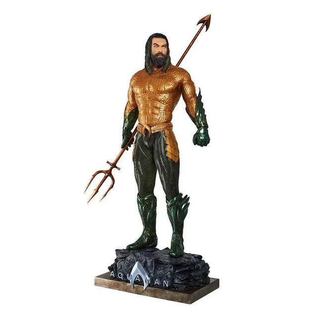 Aquaman Life Size Statue 2018 Movie Prop (New Armor) Jason Momoa LM Treasures - MM