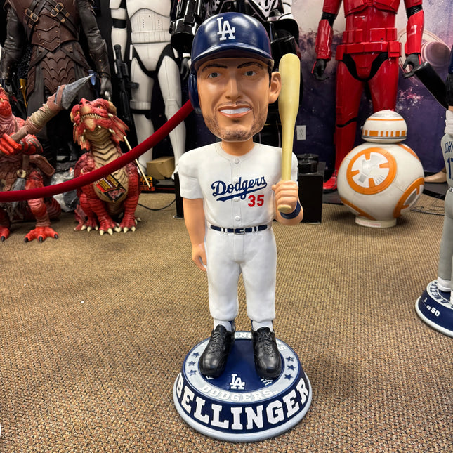 LA Dodgers Cody Bellinger 2017 Signed Bobblehead Statue LM Treasures - P