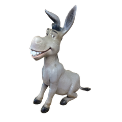 Pre-Owned Donkey Rare Idea Planet Dream Works Statue LM Treasures - P