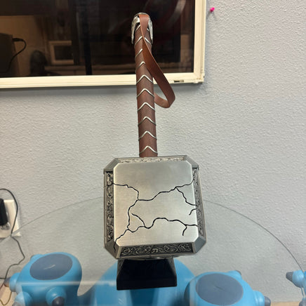 Marvel Thor Hammer With Stand 1:1 Life Size Statue - LM Treasures 