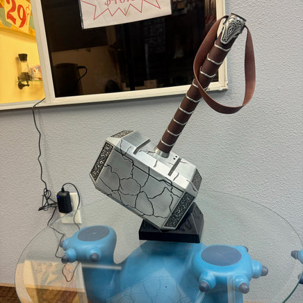 Marvel Thor Hammer With Stand 1:1 Life Size Statue - LM Treasures 