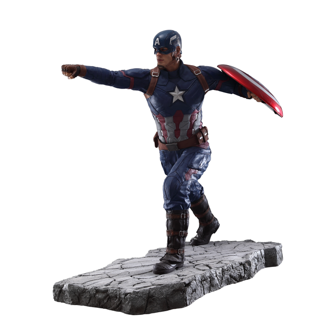 Pre-Owned Display Captain America: Civil War Life Size Statue LM Treasures - BK