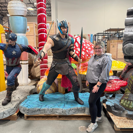 Pre-Owned Display Thor: Ragnarok Thor Life Size Statue LM Treasures - BK