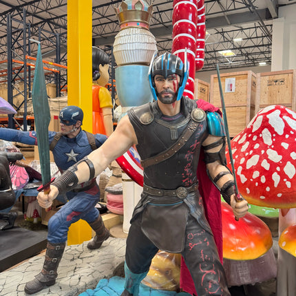 Pre-Owned Display Thor: Ragnarok Thor Life Size Statue LM Treasures - BK