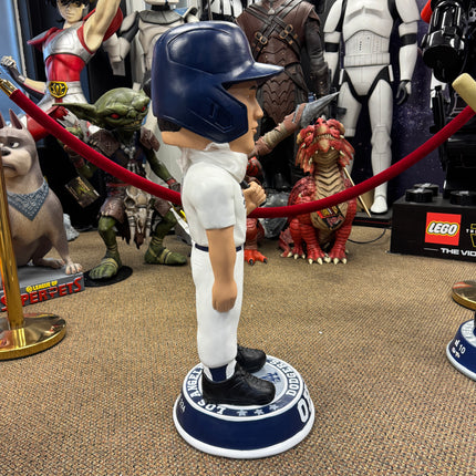 LA Dodgers Shohei Ohtani in White Bobblehead Statue