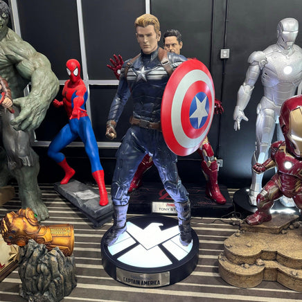 Captain America From The Winter Soldier Life Size Statue - LM Treasures 