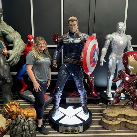 Captain America From The Winter Soldier Life Size Statue - LM Treasures 