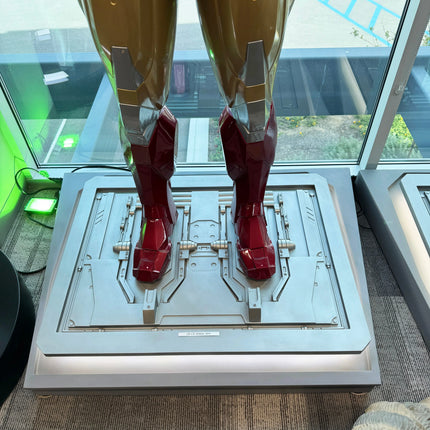Iron Man 3 Mark VI On DX Base Life Size Pre-Owned Statue LM Treasures - BK