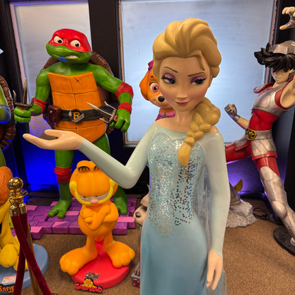 Disney Frozen Elsa Life Size Pre-Owned Statue