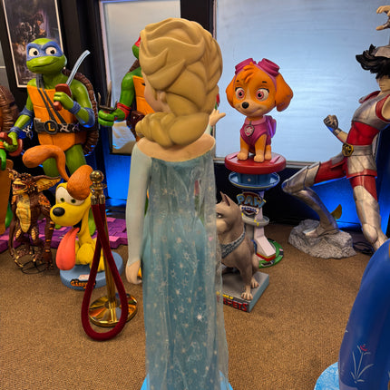 Disney Frozen Elsa Life Size Pre-Owned Statue