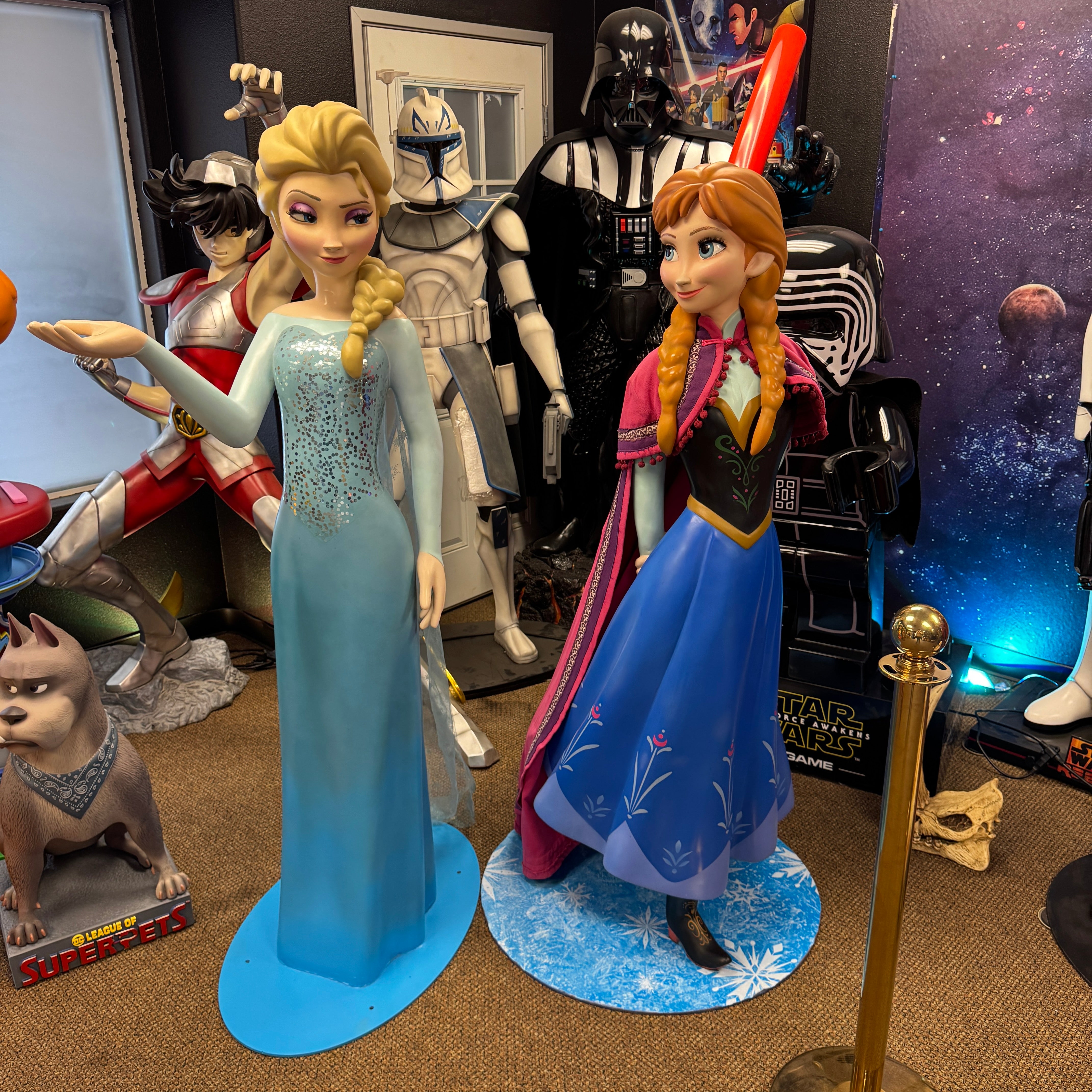 Princess Elsa Life Size Elsa And Anna Dolls Disney Frozen Princess