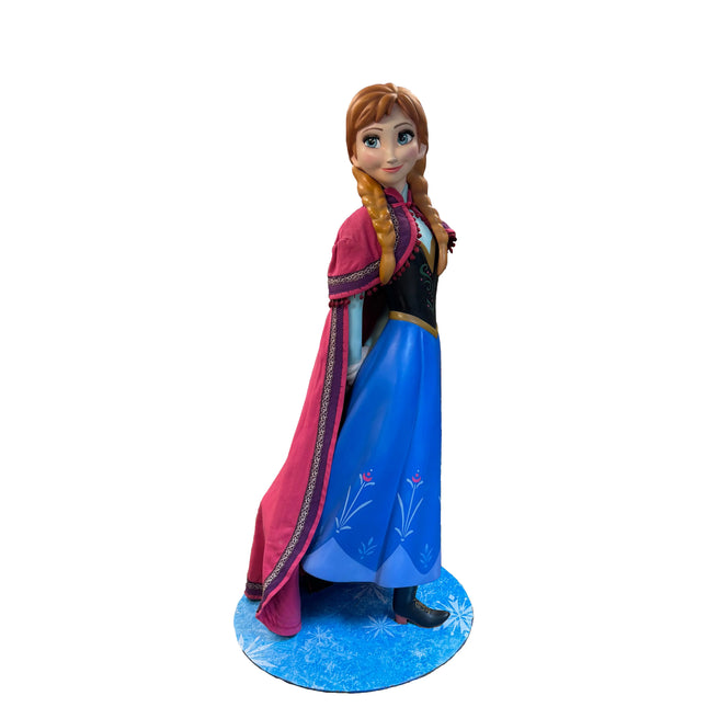 Disney Frozen Anna Life Size Pre-Owned Statue LM Treasures - BK