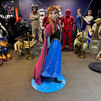 Disney Frozen Anna Life Size Pre-Owned Statue