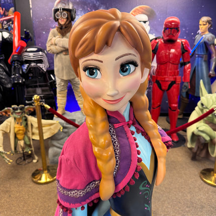 Disney Frozen Anna Life Size Pre-Owned Statue