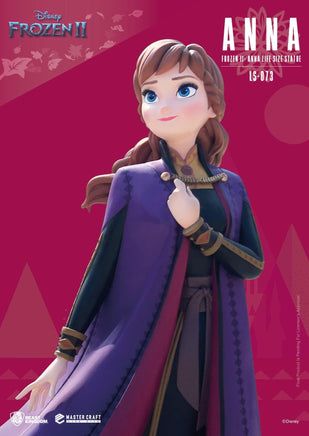 Disney Frozen 2 Anna Life Size Statue - LM Treasures 