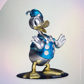 Disney 100th Anniversary Platinum Donald Duck Life Size Statue - LM Treasures 