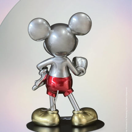 Disney 100th Anniversary Platinum Mickey Mouse Life Size Statue - LM Treasures 