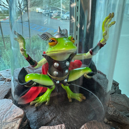 Loki Frog of Thunder Master Craft Life Size Statue - LM Treasures