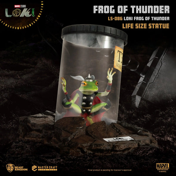 Loki Frog of Thunder Master Craft Life Size Statue – LM Treasures