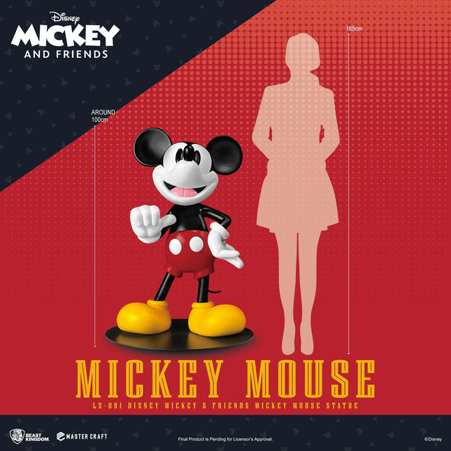 Disney Mickey Mouse Life Size Statue - LM Treasures