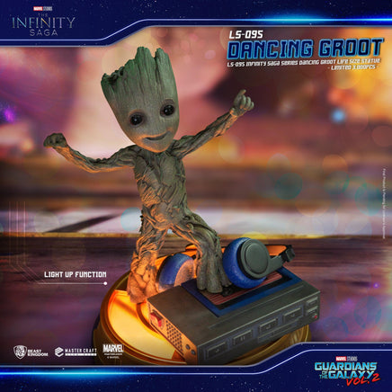 Infinity Saga Series Dancing King Baby Groot 1:1 Life Size Statue - LM Treasures 