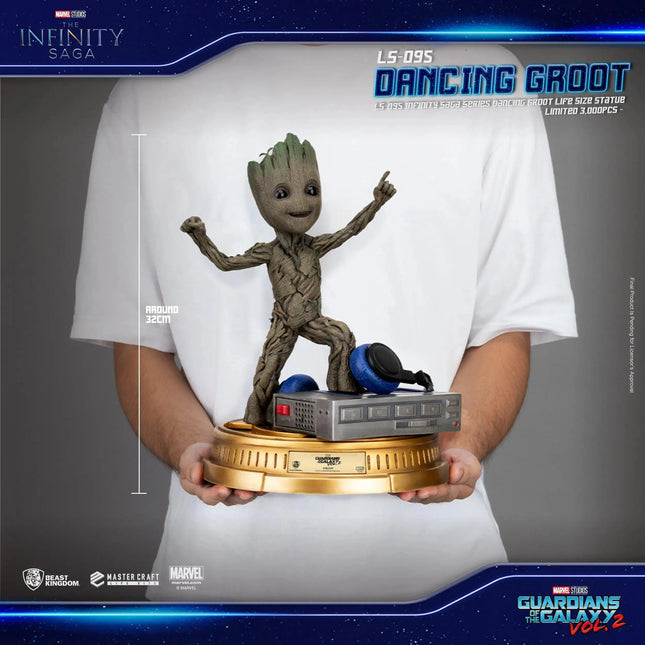 Infinity Saga Series Dancing Baby Groot 1:1 Life Size Statue LM Treasures - BK