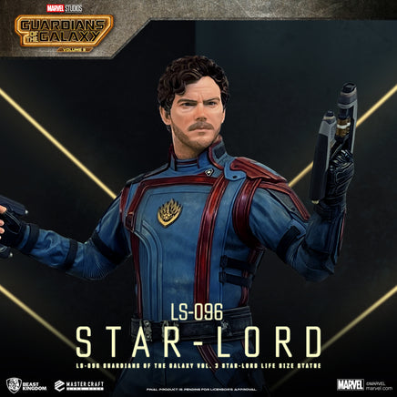 Marvel Guardians of the Galaxy Vol. 3 "Starlord" Life Size Statue - LM Treasures 