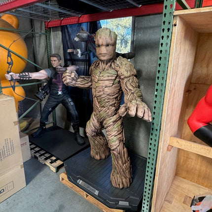 Marvel Guardians of the Galaxy Vol. 3 "Groot & Rocket" Life Size Statue