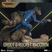 Marvel Guardians of the Galaxy Vol. 3 "Groot & Rocket" Life Size Statue