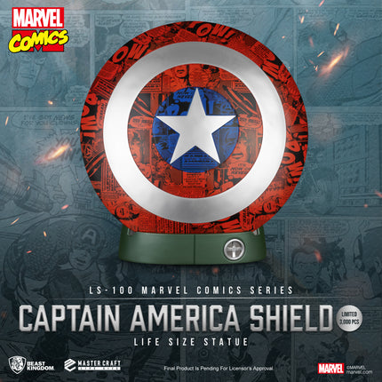 Marvel Comics Captain America Shield Life Size Statue