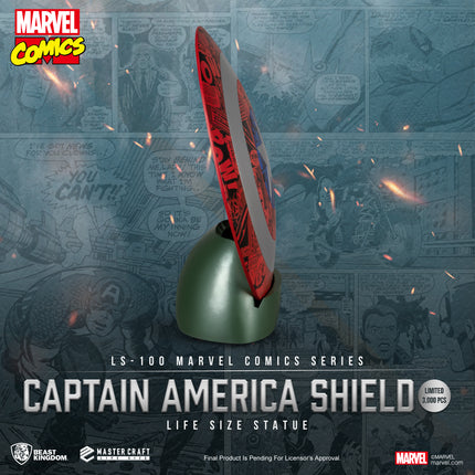 Marvel Comics Captain America Shield Life Size Statue