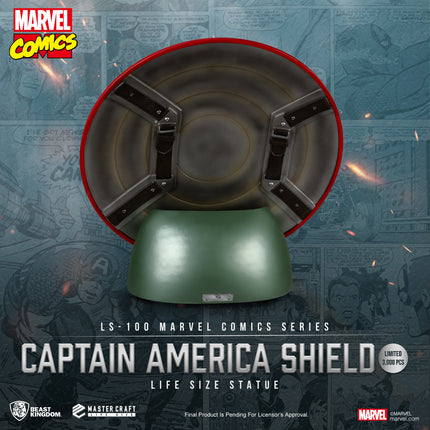 Marvel Comics Captain America Shield Life Size Statue