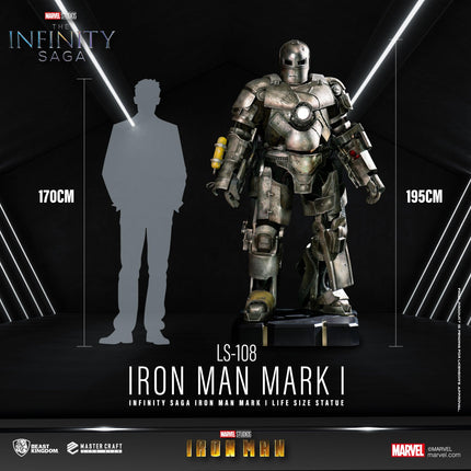 Marvel Iron Man Mark I Life Size 1:1 Statue