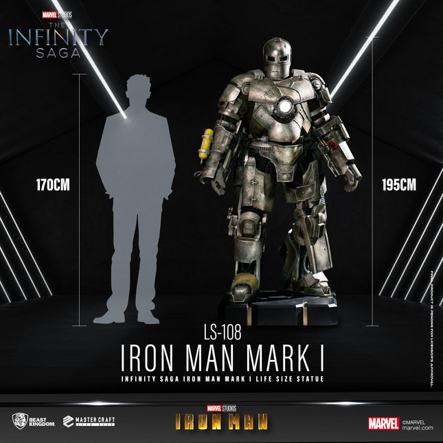 Marvel Iron Man Mark I Life Size 1:1 Statue