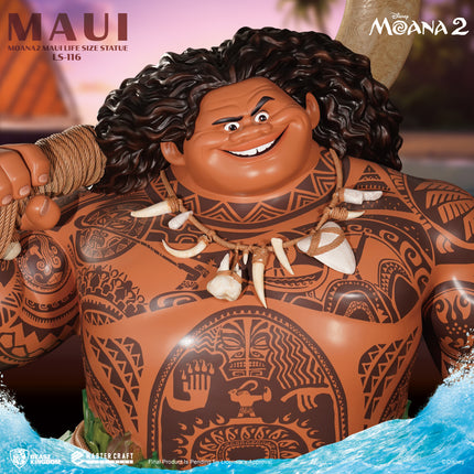 Disney Moana 2 Maui Life Size Statue